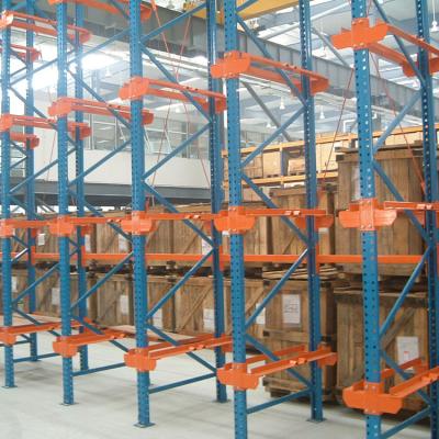 China Warehouse Heavy Duty Pallet Racking System With Bar 6M Customized for sale