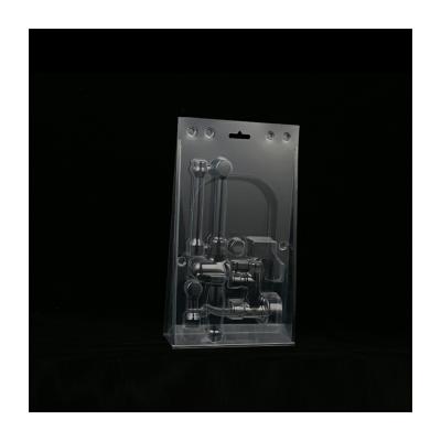 China Quality Guaranteed Eco-Friendly Transparent Triple Vertical PVC Blister Box for sale