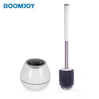 China BOOMJOY Sustainable Hot Selling B5 Toilet Brush With Holder TPR Brush for sale