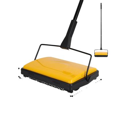 China Boomjoy 2021New Design Home Floor Household Stainless Steel Brush Cleaning Rotating Carpet Sweeper for sale