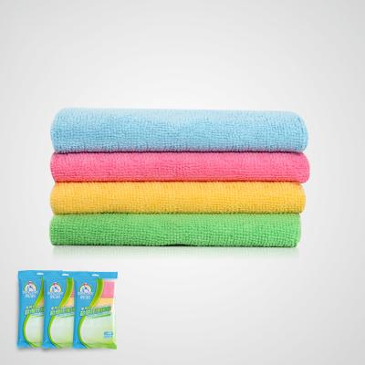 China 4 Colors Viable Magic Microfiber Cleaning Cloth For Car Cleaning Microfiber Kitchen Cleaning Cloth for sale