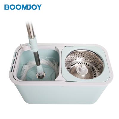 China Quality floor stainless steel spinning mop boomjoy viable m13 luxury rolling mopnado for sale