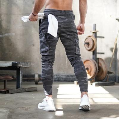 China Anti-Wrinkle Men's Joggers Pants Casual Fitness Sportswear Tracksuit Bottoms Skinny Jogger Track Pants Sweatpants for sale