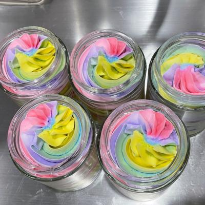 China Private Label Body Butter Whipped Moisturizer Rainbow Wholesale All Natural Organic Moisturizer for sale