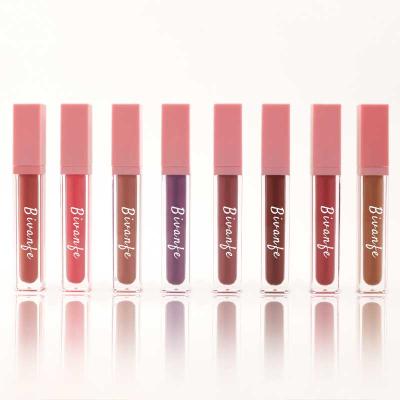 China Wholesale Private Label Waterproof Matte Vegan Velvet Lipstick Waterproof Liquid for sale