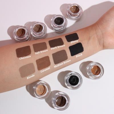 China New Private Label Brow Vegan Eyebrow Waterproof Long Lasting Pomade Gel for sale