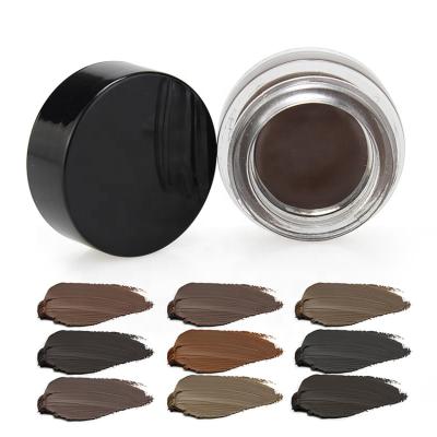 China New Gel 2020 Brown Waterproof Organic Color Makeup Waterproof Natural Eyebrow Cream for sale