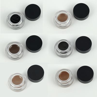 China Waterproof Diy Your Own Logo Organic Private Label Eyebrow Pomade With Brush for sale