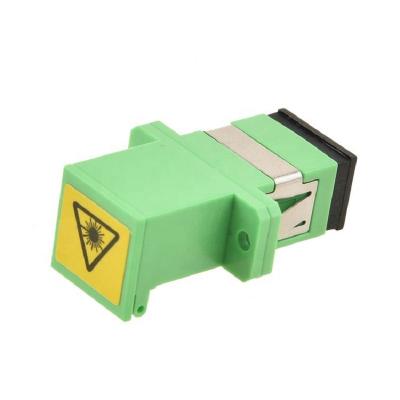 China fiber optic sc/apc shutter adapter sc for sale