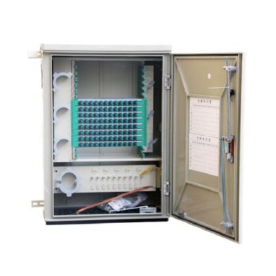 China FTTX Outdoor Waterproof Factory ODF Cross-Connection Fiber Optic Cabinet for sale