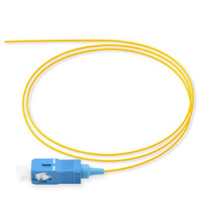 China LSZH High Quality Waterproof PVC/Sc PC UPC 0.9mm G652D PVC Jacket Fiber Optic Rope Braid for sale