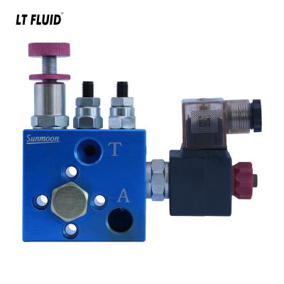 China 6061-T6 Fine Processed Mechanical Elevator Solenoid Hydraulic Cartridge Valve for sale