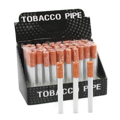 China Aluminum Tobacco Herb Weed Smoking Dry Herb Metal Spring Mouth Cigarette Pipe 82MM Dugout One Slugger Tobacco Smoking Pipe 2020 New for sale