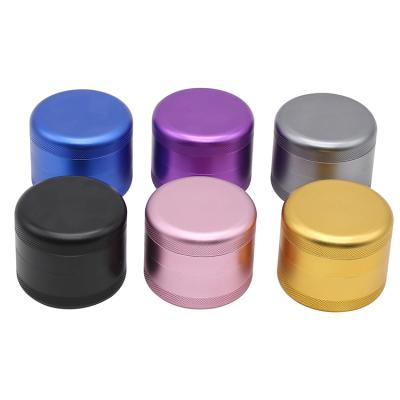 China Wholesale Pink Aluminum Grinding Dry Tobacco Herb Weed Grinder Custom Logo 2.5 Inch Tobacco Weed Herb Grinder 2021 New for sale