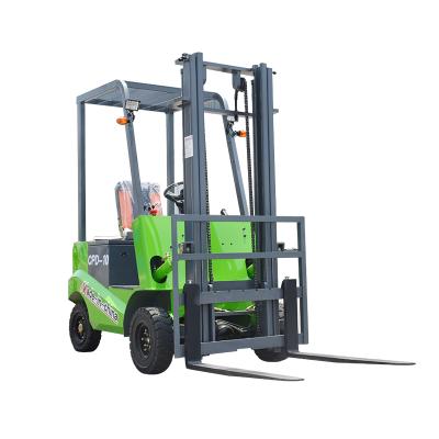 China Building Material Shops High Quality Mini Electric Semi Electric Forklift Truck Hydraulic Stacking Pusher for sale