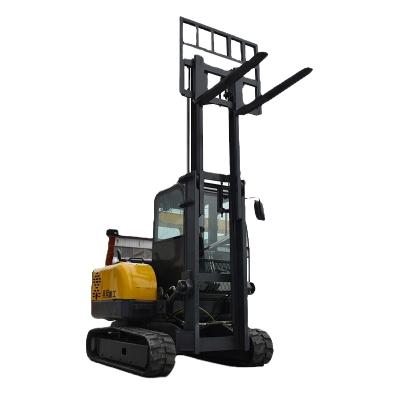 China Multifunctional crawler forklift price 3ton to 6ton offroad for mountainous rocky muddy swamp for sale