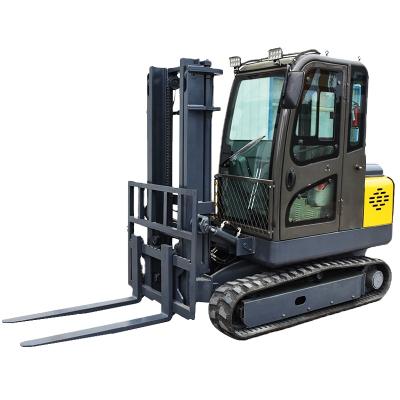 China Multifunctional Forklift Prices 1ton 1.5ton 2.5ton Hydraulic Crawler Track Forklift Made In China for sale