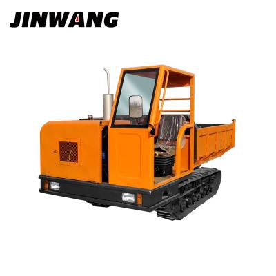 China 1 ton diesel engine agricultural automatic dumper / orchard / garden / mine mini crawler < 4L for sale