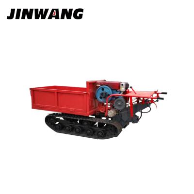 China Hot Selling 1 Ton Agricultural Electric Dumper / Mini Orchard / Garden Crawler With Engineering Crawler < 4L for sale