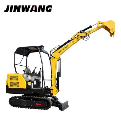 China Low Fuel Consumption Import 2 Ton Mini Crawler Excavator In Running 0.06m3 for sale