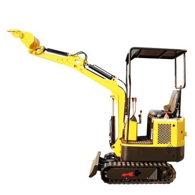 China China Supply Shandong Mini Farms 1.2 Ton Mini Crawler Digger Excavator For Farm for sale