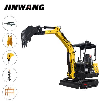 China 2.2 Ton Mini Crawler Excavator Rental Small Sizes For Sale 0.08m3 for sale