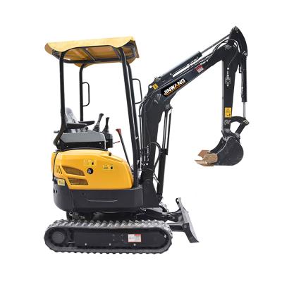 China Farm and Garden Use New 1.7ton Mini Construction Site Excavator Crawler Digging Excavator for sale