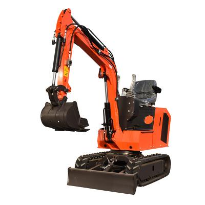 China Farm and Garden Use Garden Digger 0.9ton Crawler Mini Excavator Hydraulic Compact Excavator for sale