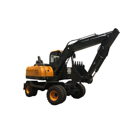 China Widely Used Building Material Stores Mini Digger Wheeled Excavator For Construction for sale