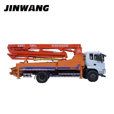 China 30m 34m 37m 43m 48m Concrete Cement Boom Pump Truck 52m For Construction Dongfeng for sale