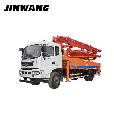 China 30m 34m concrete boom truck 37m hydraulic pump for rural construction Dongfeng for sale