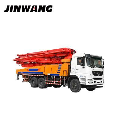 China Hot Sale Korea Mini Die Cast 48m Concrete Pump Truck For High Building Dongfeng / Shaanxi Automobile for sale