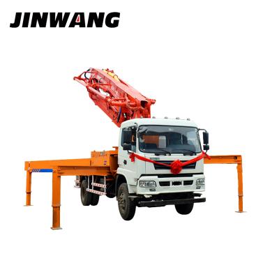 China Best quality 34m five-section arm mini pump truck concrete for construction Dongfeng for sale