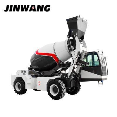 China Factory Direct 1.2 CBM Automatic Self Loading Concrete Mixer Car Made In China 90 L/min for sale