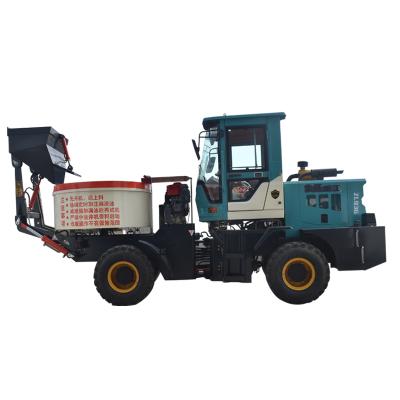 China Farms Direct Mobile Sales 1.2cbm Self Loading Concrete Mixer Truck for sale