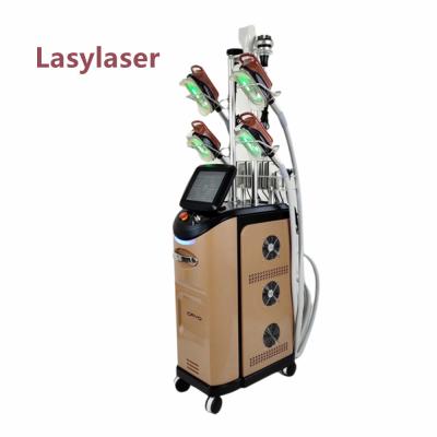 中国 360 Degree Cryolipolysis Slimming Machine 4 Handle Fat Freeze 販売のため