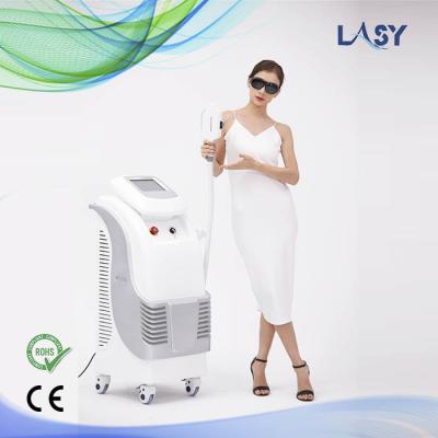 China IPL SHR Lightsheer Diode Laser Hair Removal Machine 50HZ Triple Wave zu verkaufen