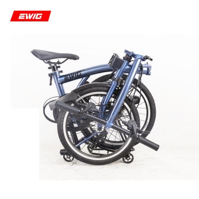 China EWIG Carbon Steel Folding Bike 16