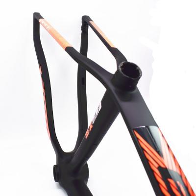 China Lightweight Cheap Mountain Bike Frame High Crabon Fiber Bicycle Frame For Sale for sale