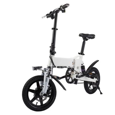 China China E Bike Multifunctional Electric Bicycle Front LED Light Foldable Electric Bicycle With Full Suspensions for sale