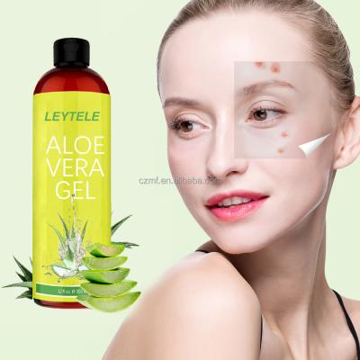 China 100% Pure Natural Moisturizer OEM Private Label Hydrate Whitening Moisturizer For Face Acne Moisturizing Aloe Vera Skin Care Gel for sale