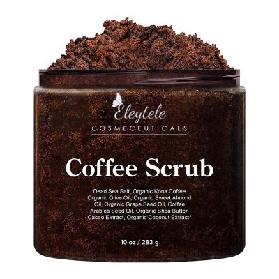 China Top Natural Whitening Exfoliating Coffee and Exfoliator OEM/ODM/OBM Quality 100% Moisturizing Body Care Coconut Scrub for sale