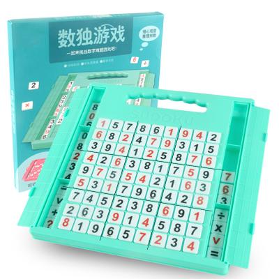 China Eco-Friendly Portable Plastic Sudoku Pawns Pieces Mancala Board Games For Family for sale