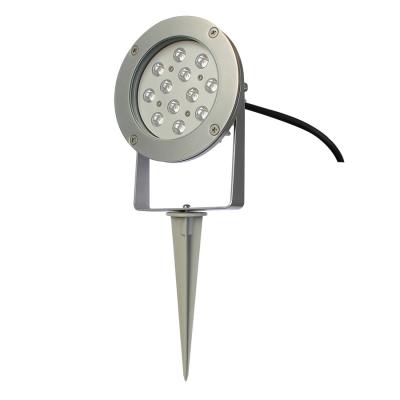 China New Product 12W Aluminum Foil Led Spike Garden Light For Garden for sale