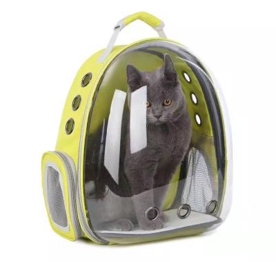 China Premium Viable Mesh Polyester Travel Backpack Expansive Breathable Cat Pet Backpack for sale