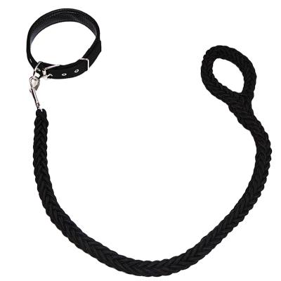 China New Developed China Small Animals Eight-Strand Rope Chain Collar Rope For Dogs for sale