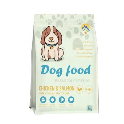 China OEM viable natural chicken and beef flavored dry dog ​​food for sale