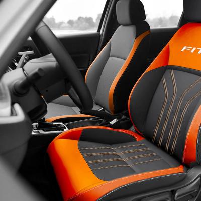 China Custom Fitted Fast Shipping Fully Enclosed PVC Sports Car Leather Pet Seat Cover for sale