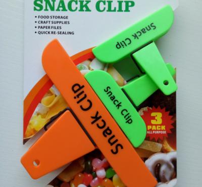 China Food Grade Multi Functional Eco Friendly Snack Food Promotional Fast Sealing Clip for sale