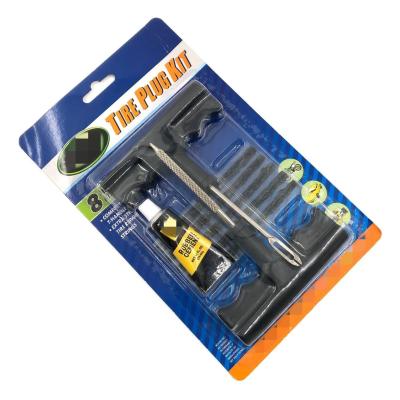 China Quick Promotional Car Accessories Tire Repair Tool Tubeless Tire Repair Kit for sale